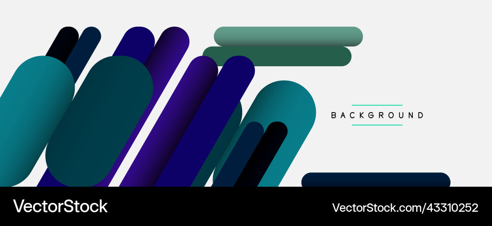 Overlapping round shapes and lines background Overlapping round shapes and lines background vector image