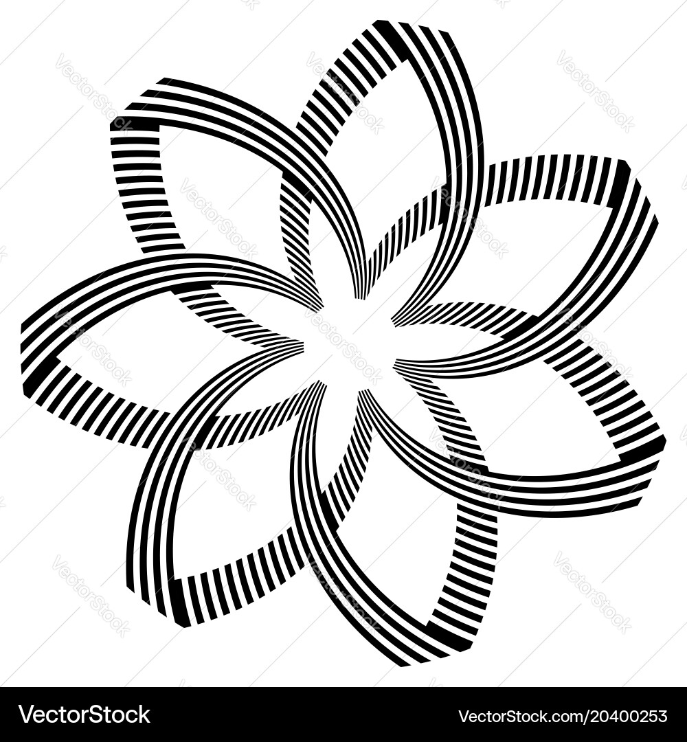 Abstract design element Vector Image