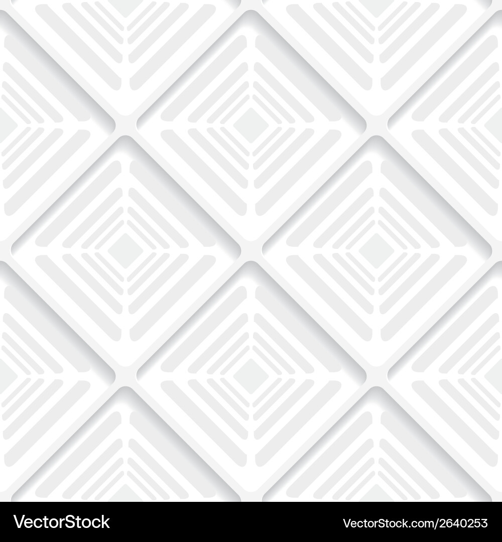 Diagonal gray offset squares pattern vector image