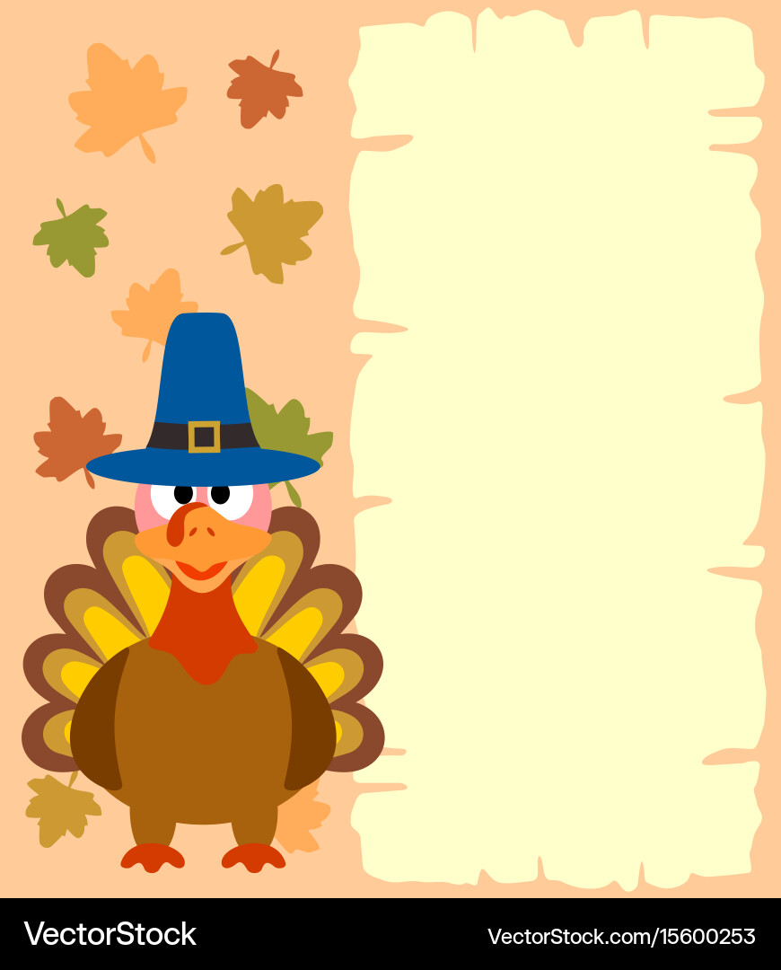 Festive Thanksgiving Background Vector Image