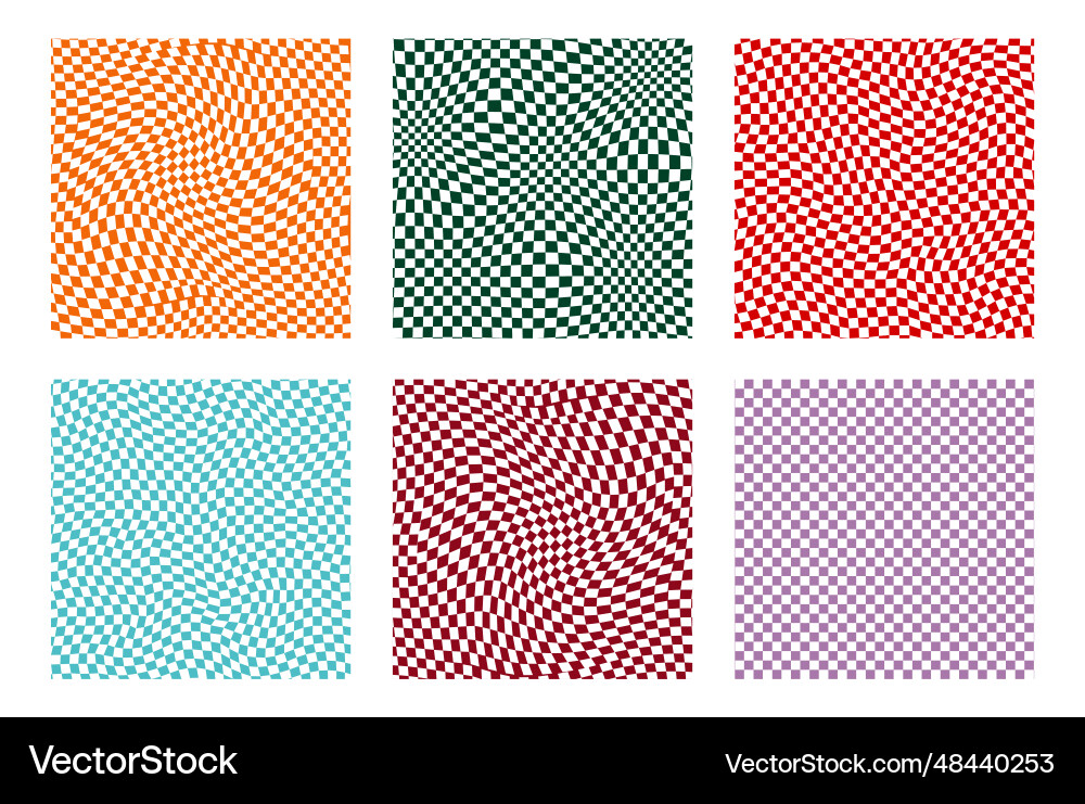 Groovy retro pattern background in psychedelic Groovy retro pattern background in psychedelic vector image