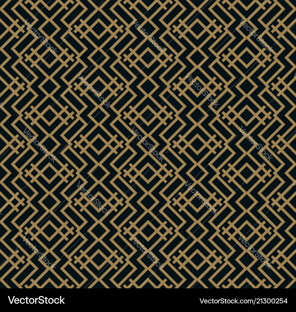 Abstract rhombus geometric pattern with lines vector image