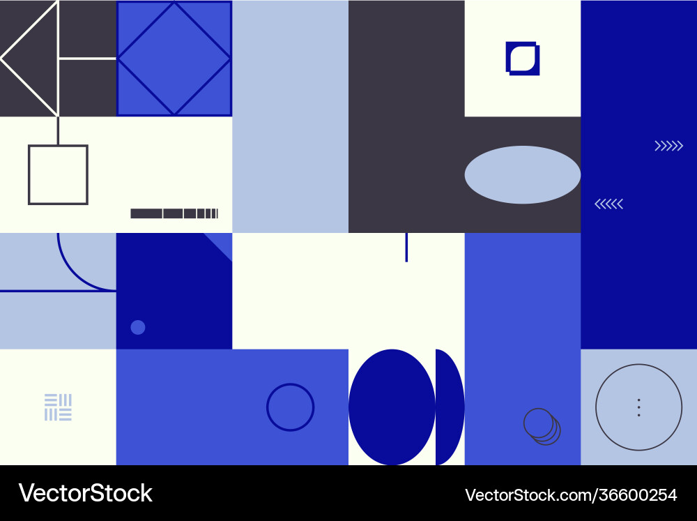 Brutalism design abstract pattern Brutalism design abstract pattern vector image