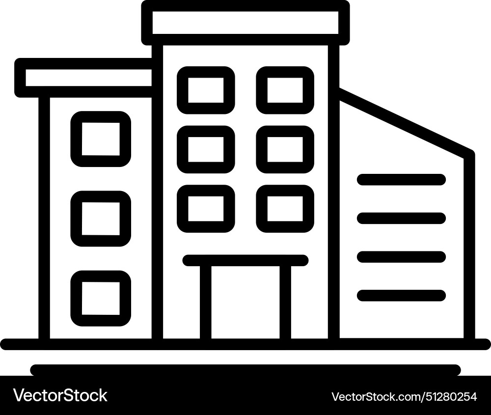 Building image Royalty Free Vector Image - VectorStock