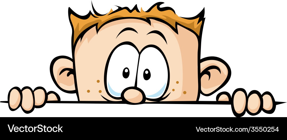 Peeking Boy Vector Images (over 450)