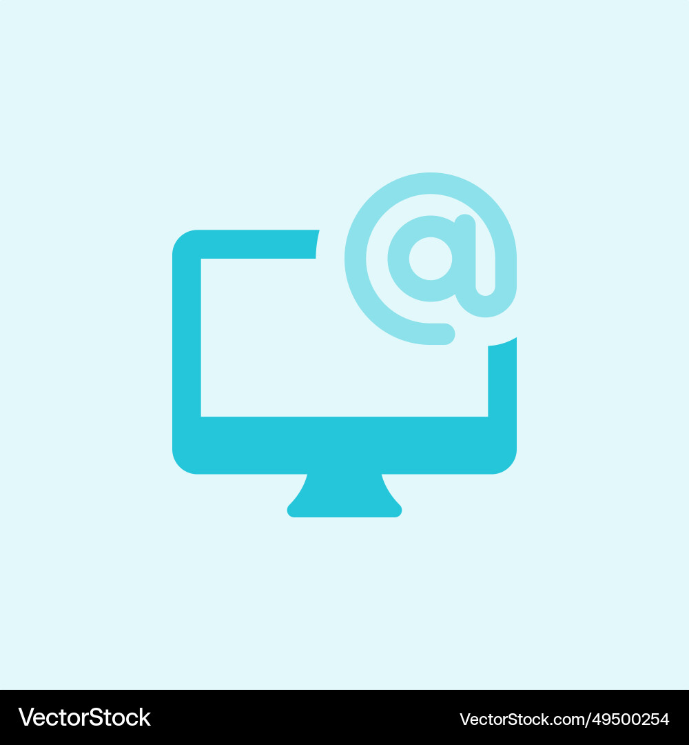 Desktop address location used for web shortcuts Vector Image