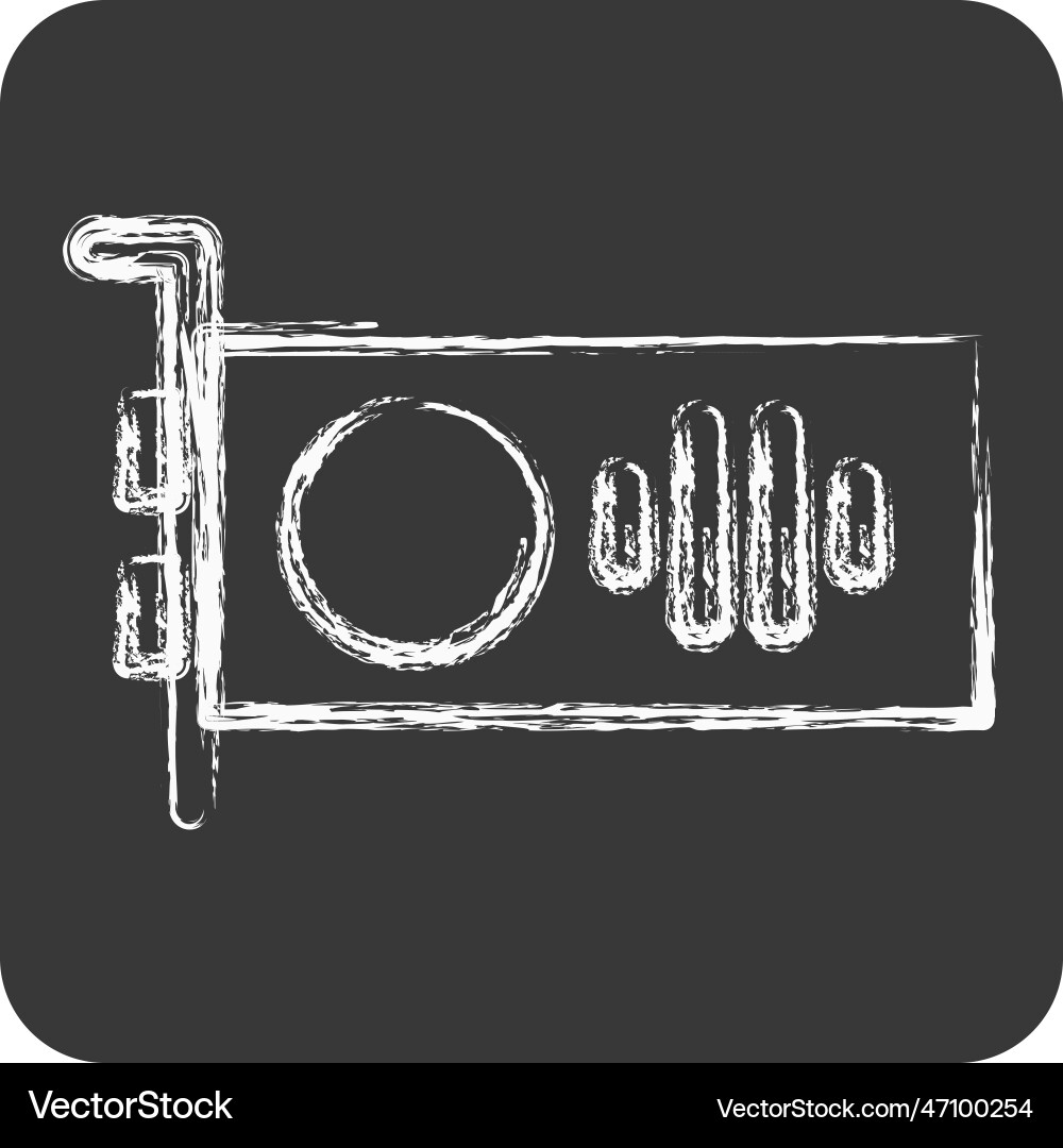 Icon gpu suitable for computer components symbol Icon gpu suitable for computer components symbol vector image