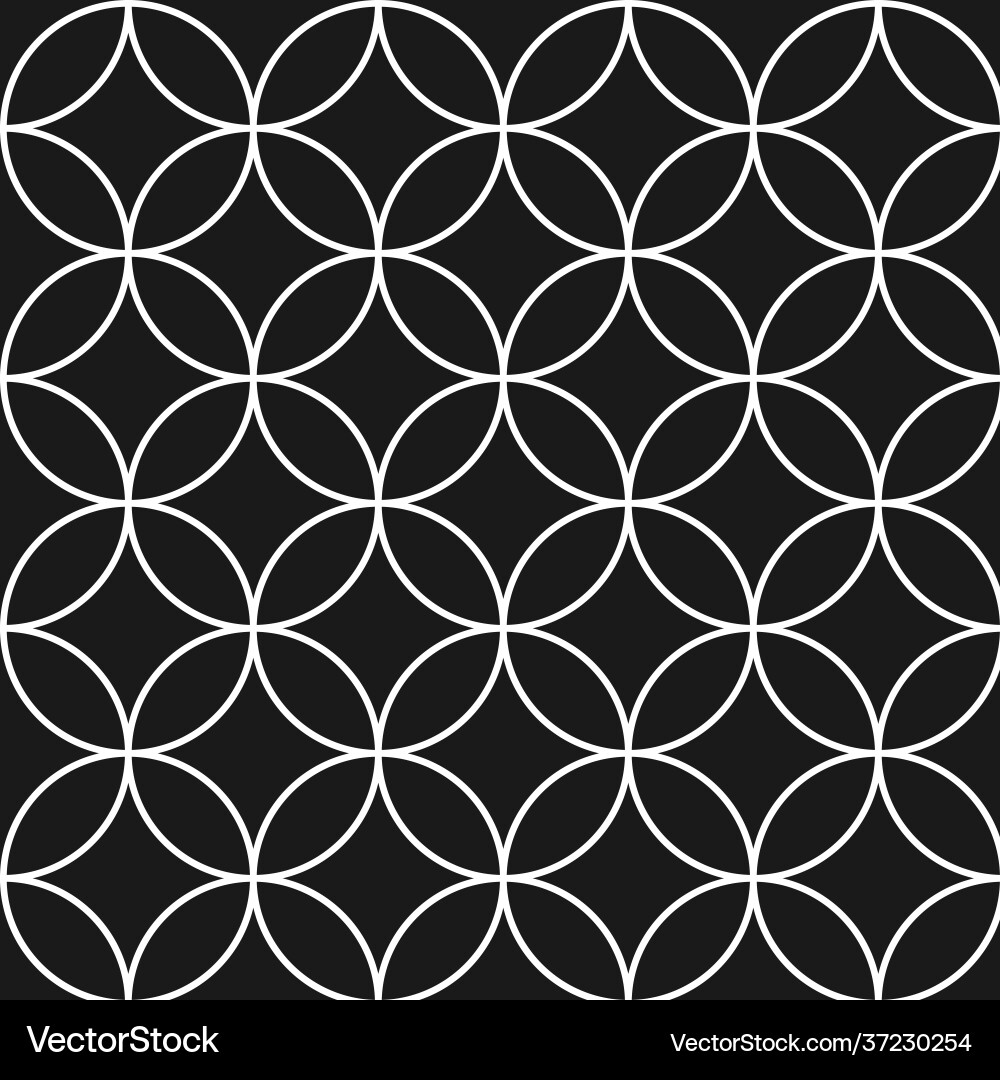 Seamless pattern with circles ovals Seamless pattern with circles ovals Vector Image