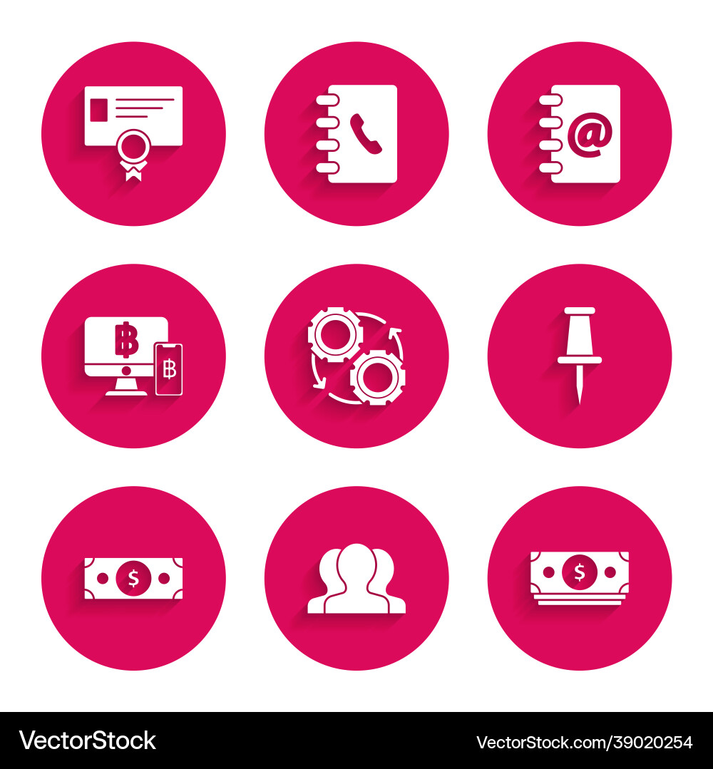 Set gear and arrows as workflow process concept Set gear and arrows as workflow process concept Vector Image