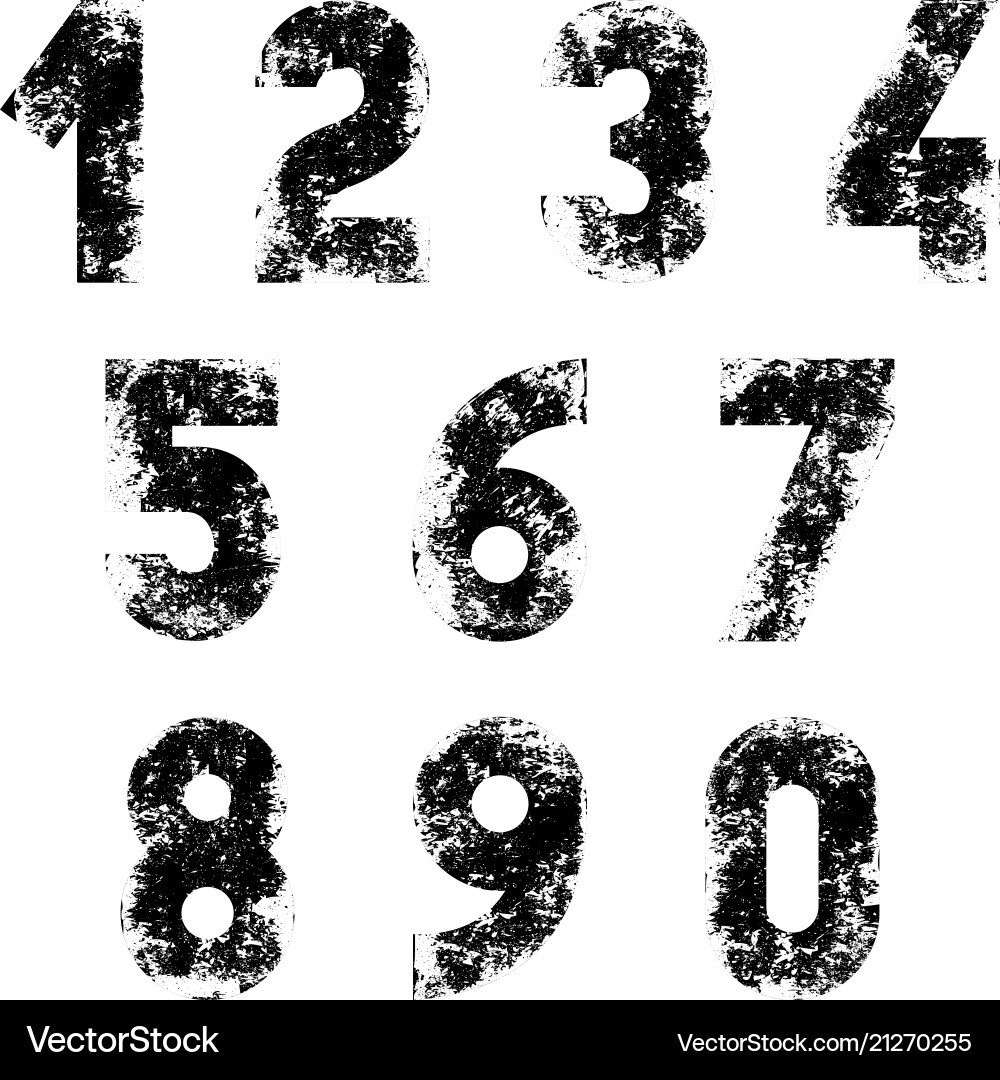 Font Vector Image