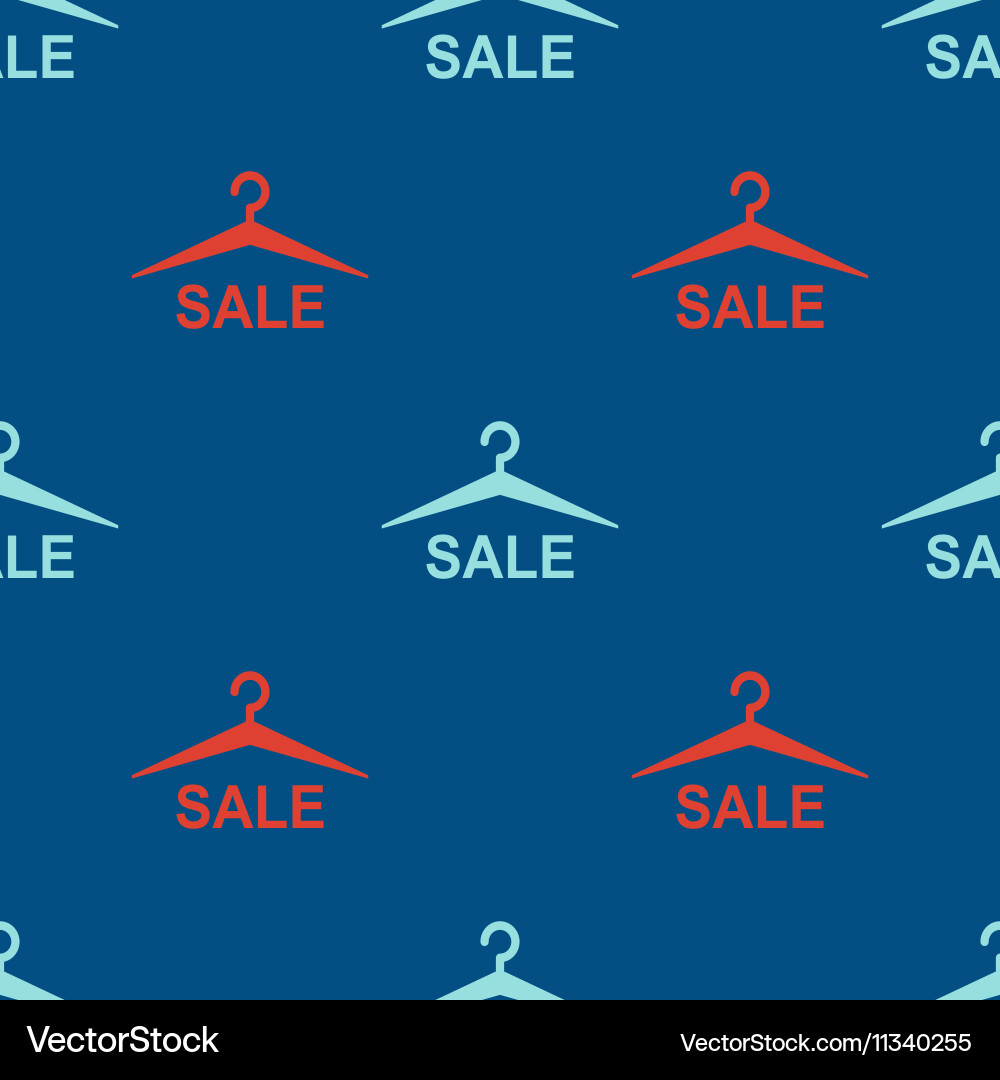 Hanger pattern on dark background Vector Image