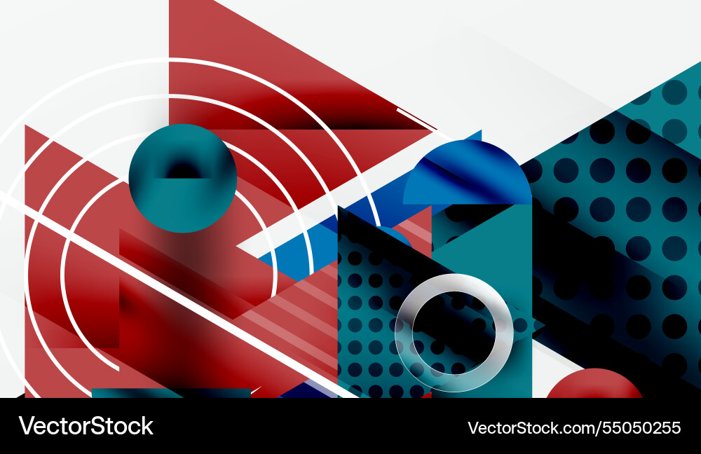 Modern abstract design with overlapping Modern abstract design with overlapping Vector Image