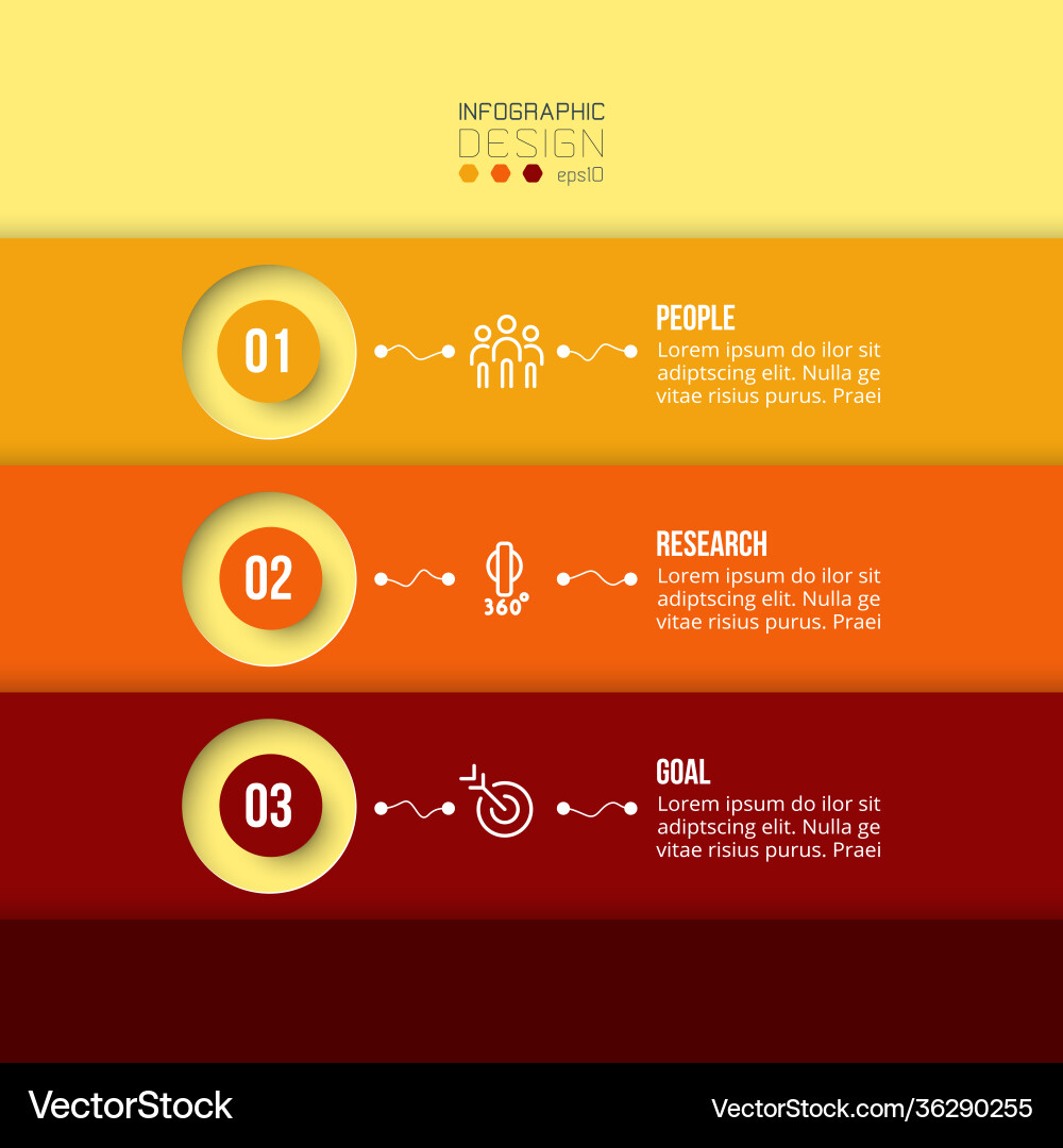 New presentation design through layered structure New presentation design through layered structure vector image