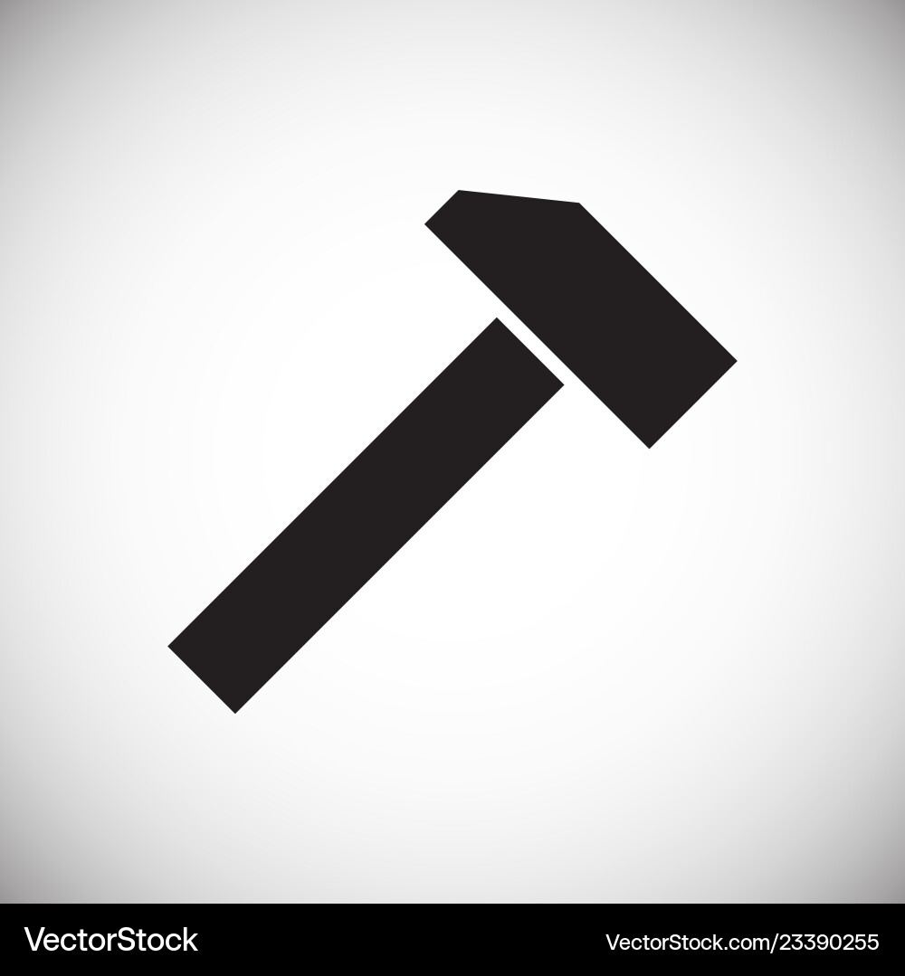 Tool icon on white background for graphic and web Tool icon on white background for graphic and web vector image