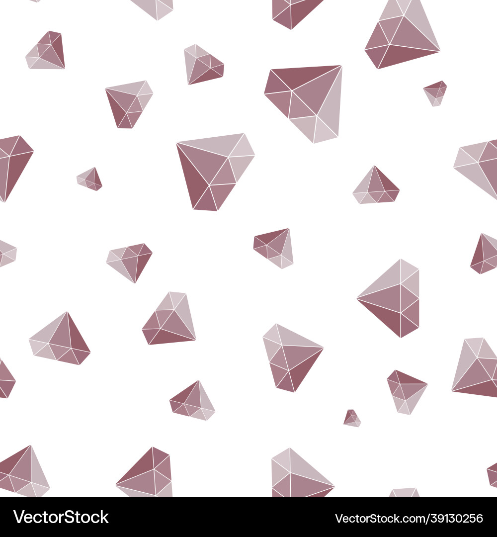 Diamond Seamless Pattern vector image