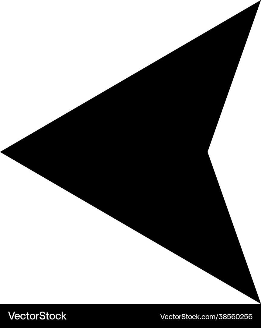 Navigation icon vector image