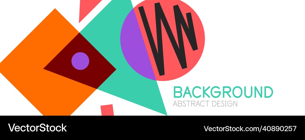Abstract background blocks lines triangles Abstract background blocks lines triangles vector image