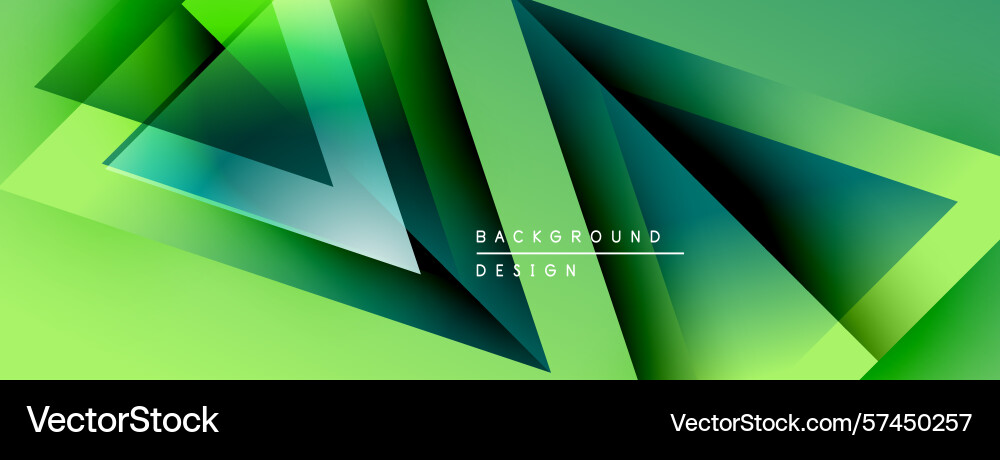 Abstract geometric design overlapping triangles Abstract geometric design overlapping triangles vector image