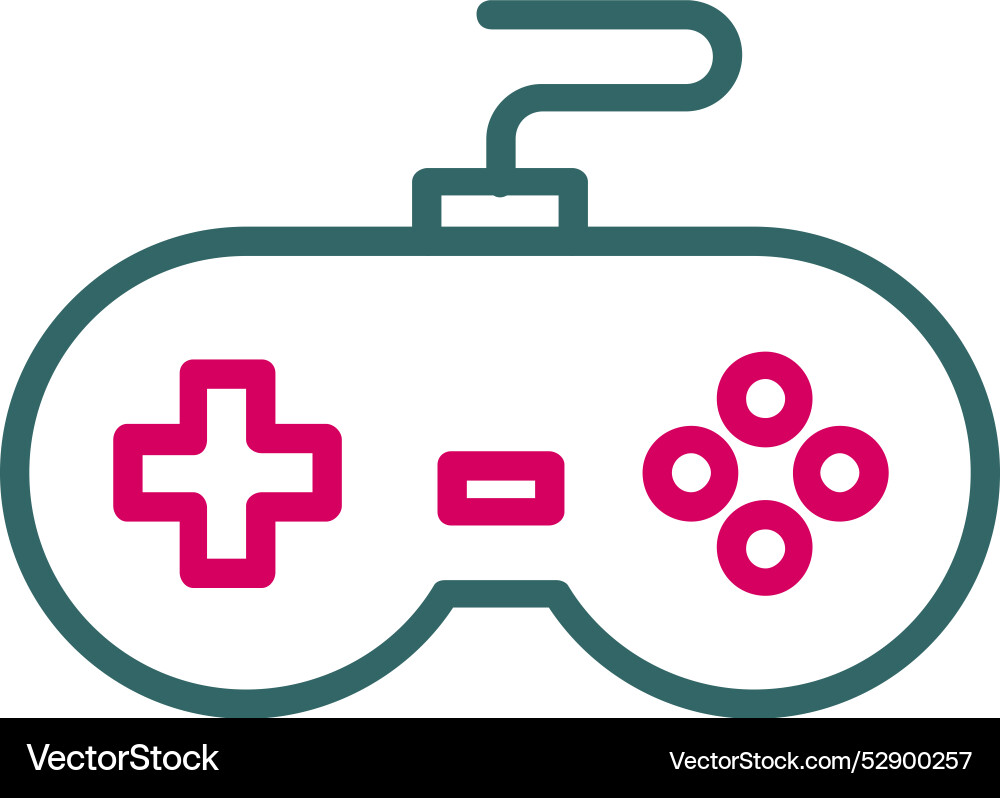 Game controller icon design Vector Image