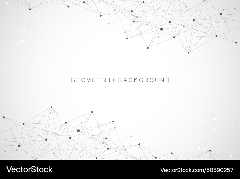 Global network connection banner design template Vector Image