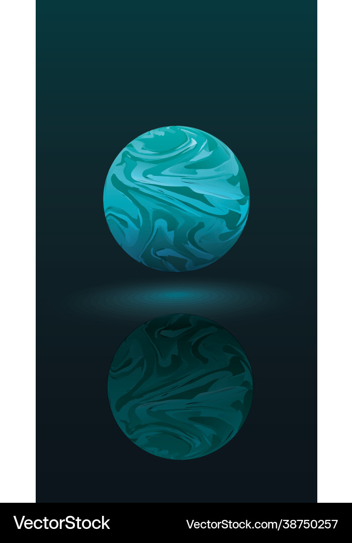 Jade sphere design element abstract smartphone Jade sphere design element abstract smartphone vector image