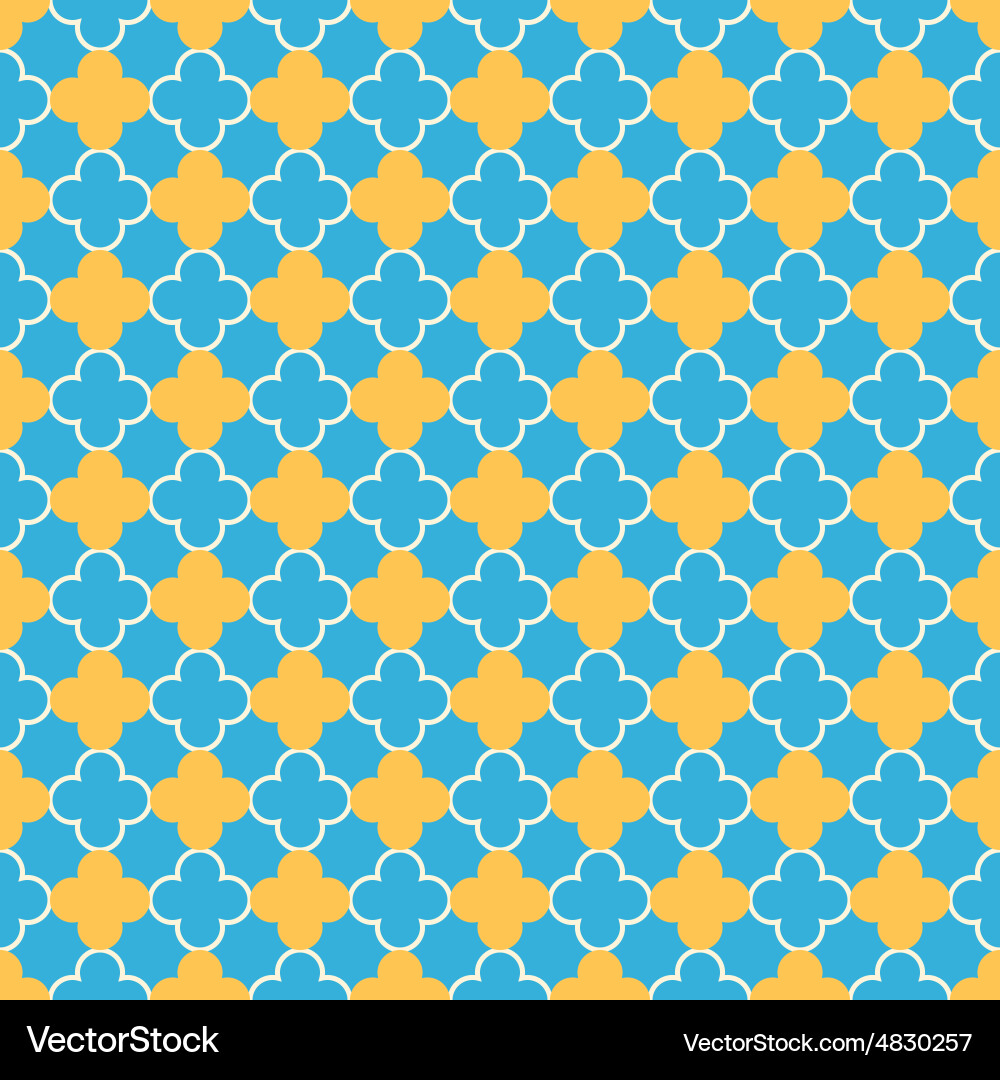 Retro Geometric Pattern vector image