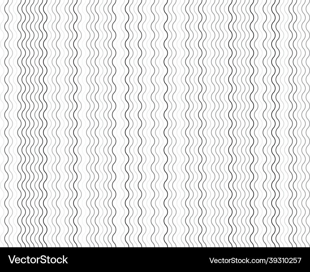 Wavy Line Pattern Vector Image
