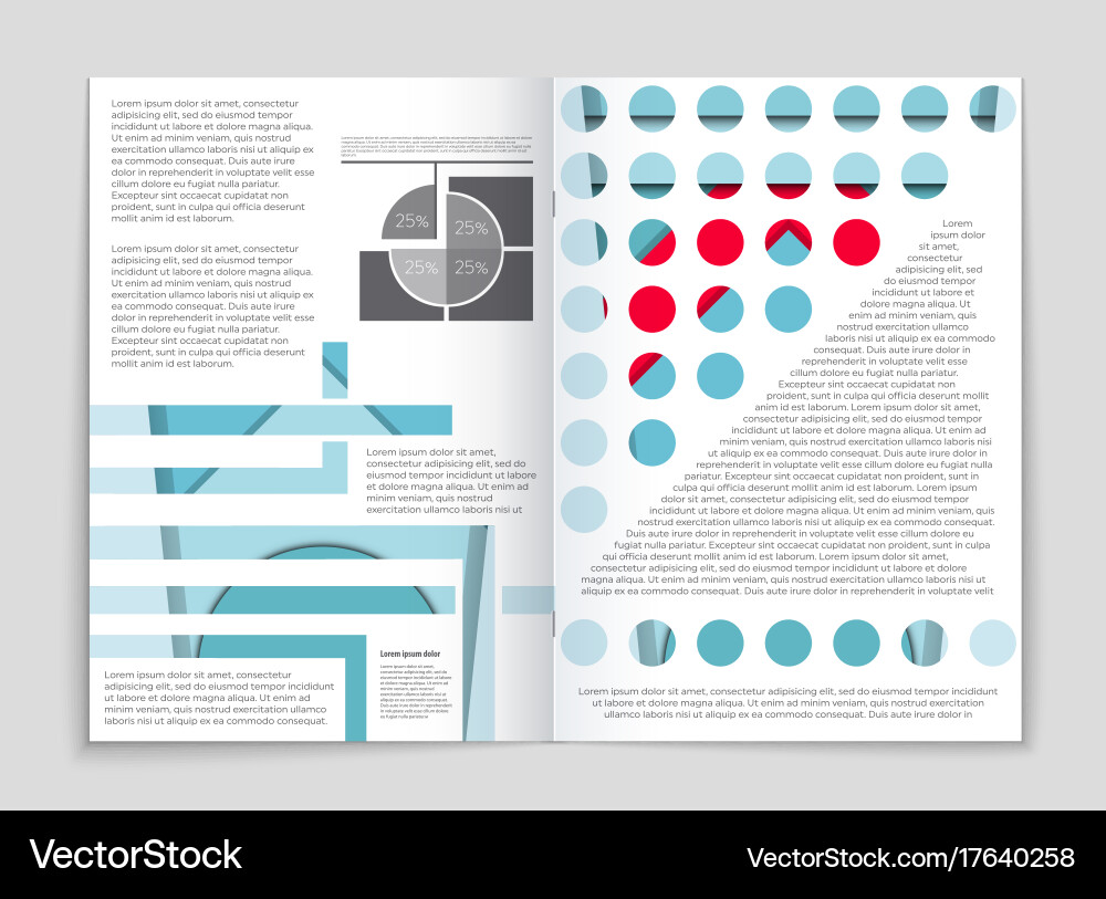 Abstract layout background set for art Vector Image