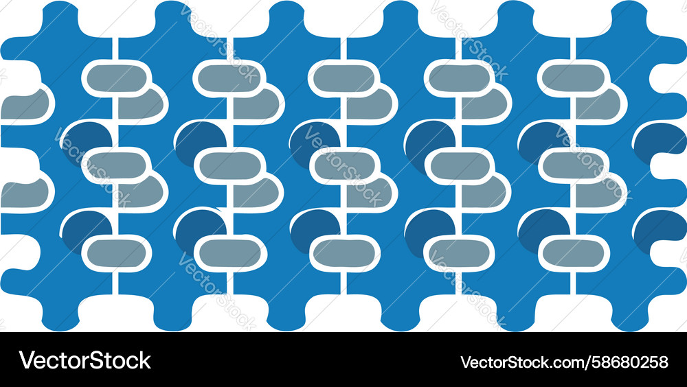 Abstract woven grid pattern interlocking Vector Image