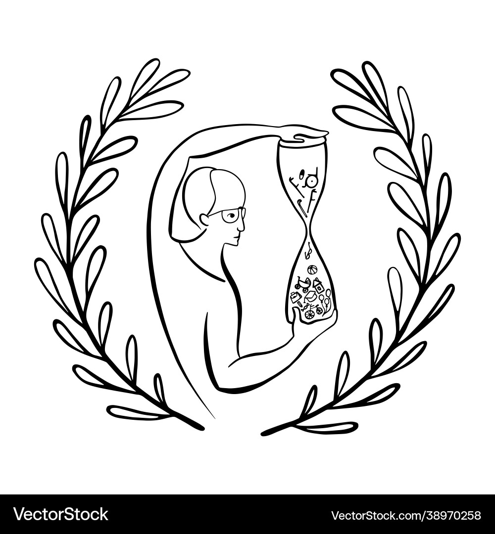 Fast running lifetime concept Fast running lifetime concept Vector Image
