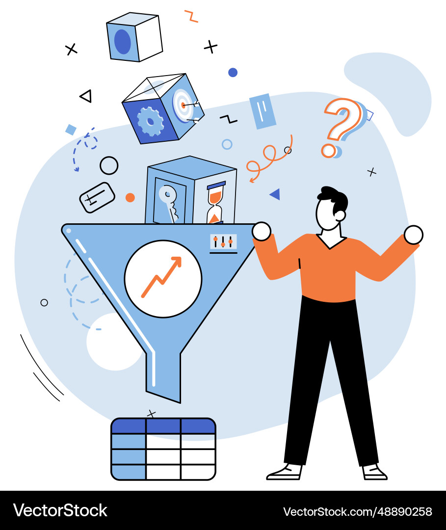 Teamwork solving problems business integration Teamwork solving problems business integration vector image