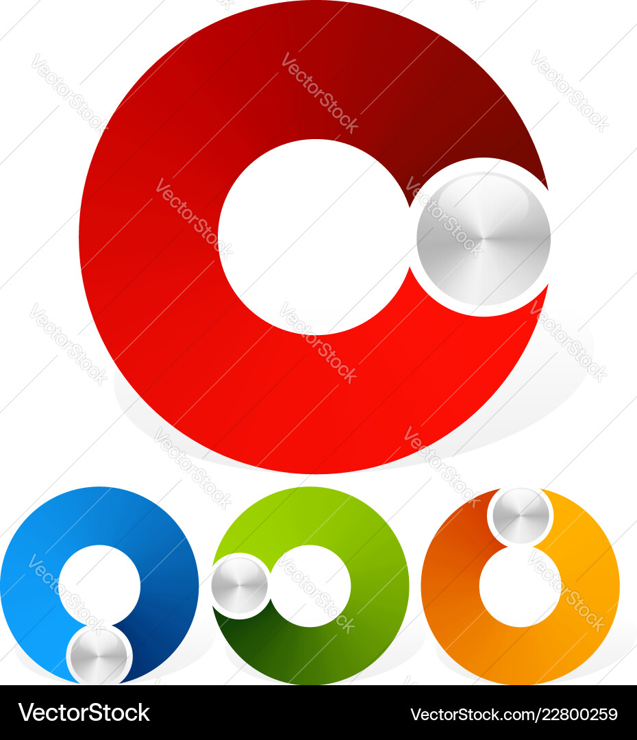 Circular preloader buffer symbol or general Circular preloader buffer symbol or general vector image