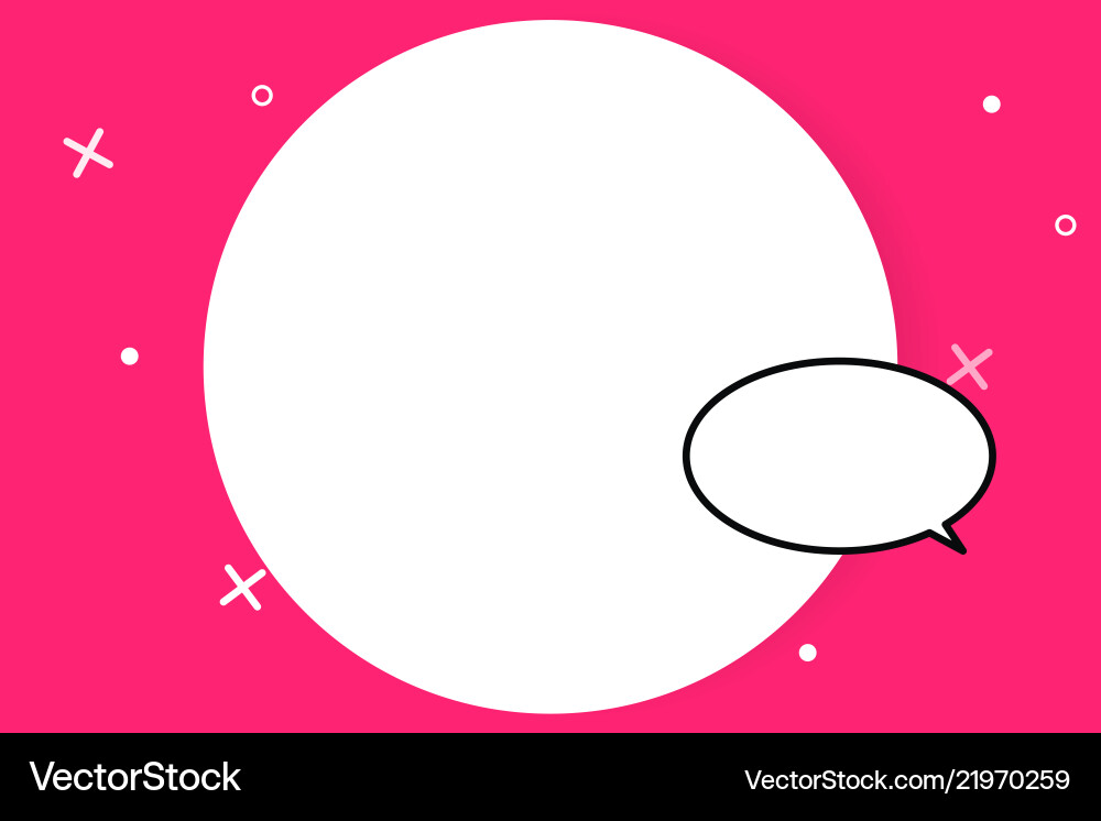 Flat design empty esp template Flat design empty esp template vector image