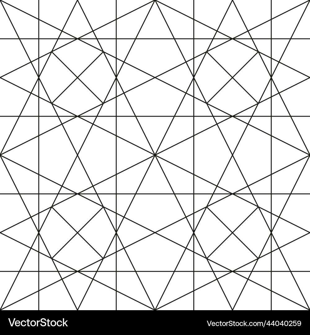 Intersecting Lines Geometric Pattern Vektorbild