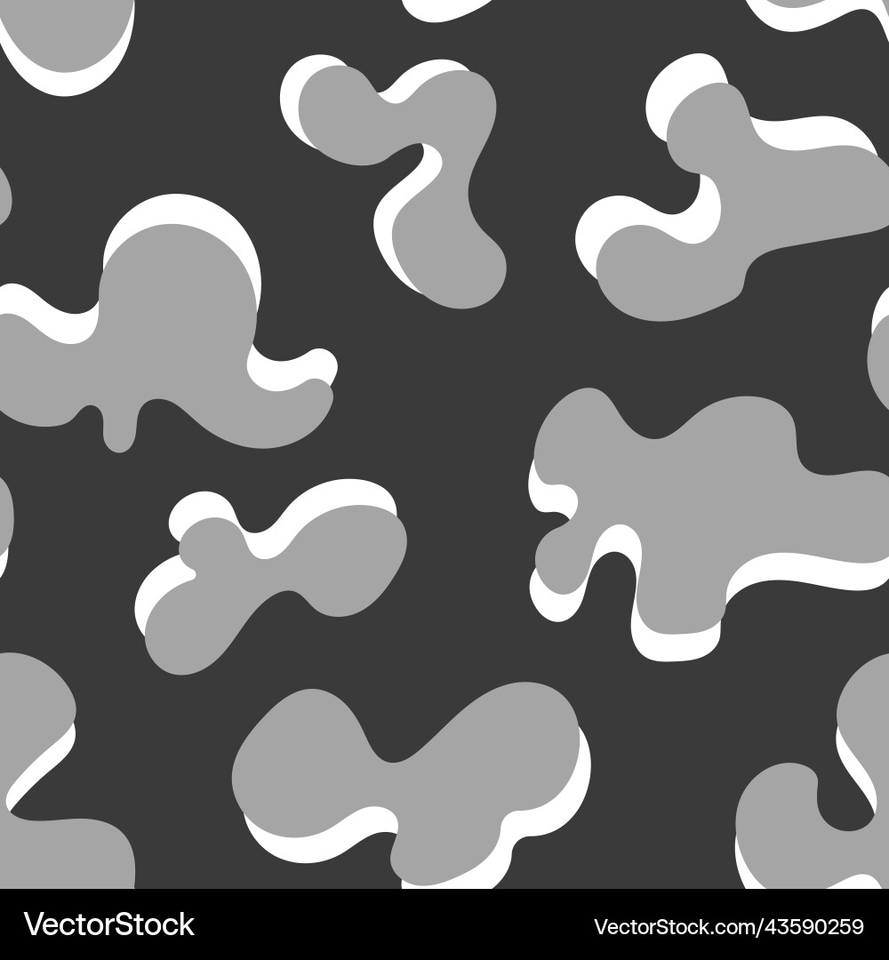Seamless pattern on a gray background Vector Image
