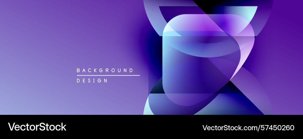Abstract purple design features overlapping Abstract purple design features overlapping vector image