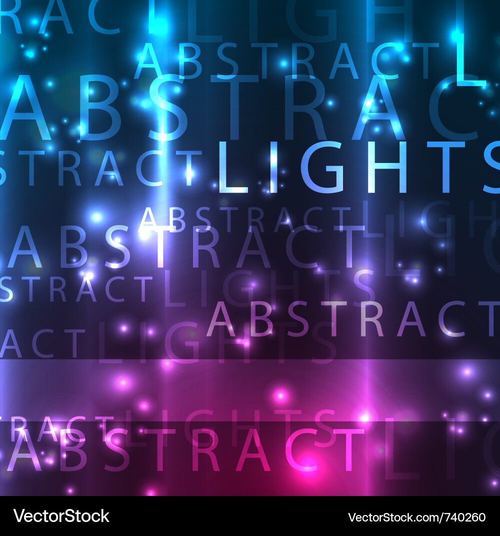 Abstract Word Pattern Background vector image