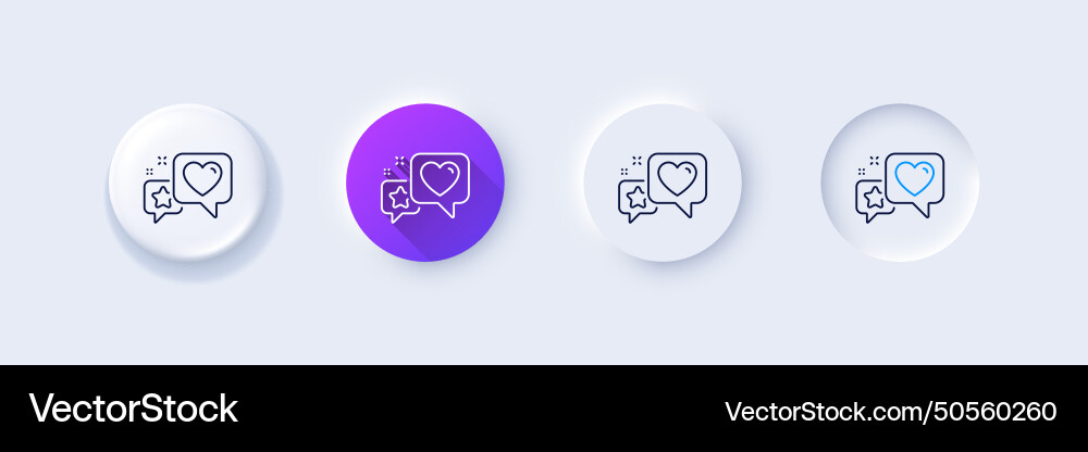 Star Herz Linie Symbol Feedback Rating Zeichen Star Herz Linie Symbol Feedback Rating Zeichen vektorbild