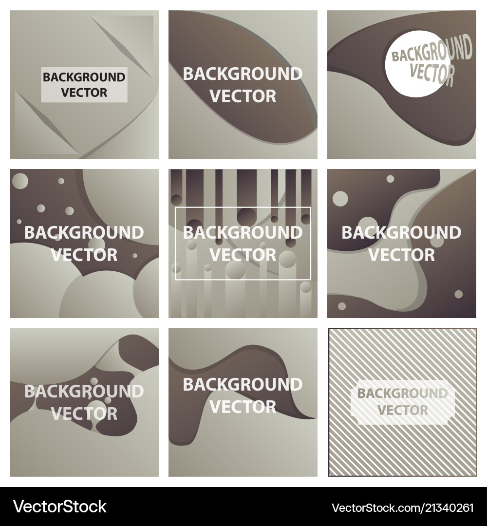 Abstract background set art template design Abstract background set art template design Vector Image