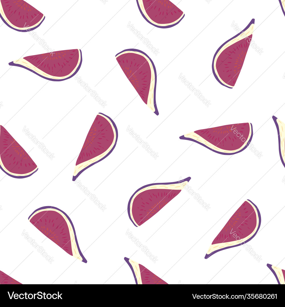Isolated seamless doodle pattern with random gif Vector Image