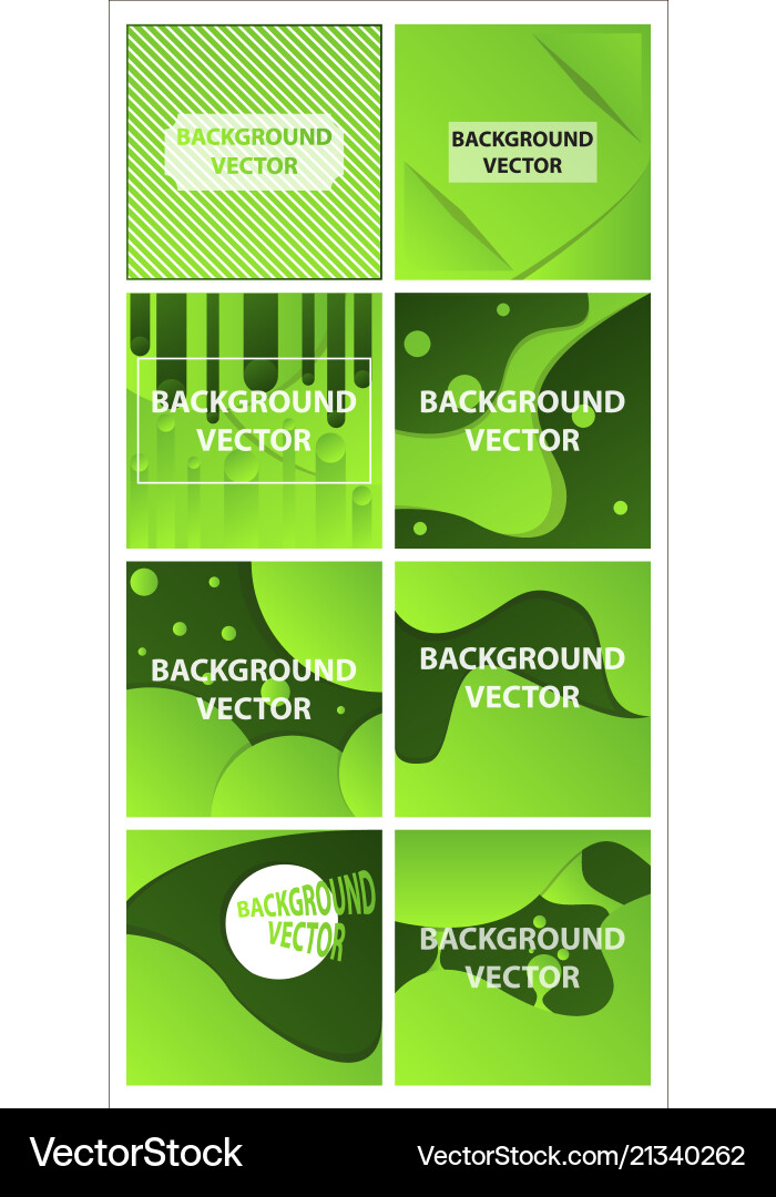 Abstract background set art template design Vector Image