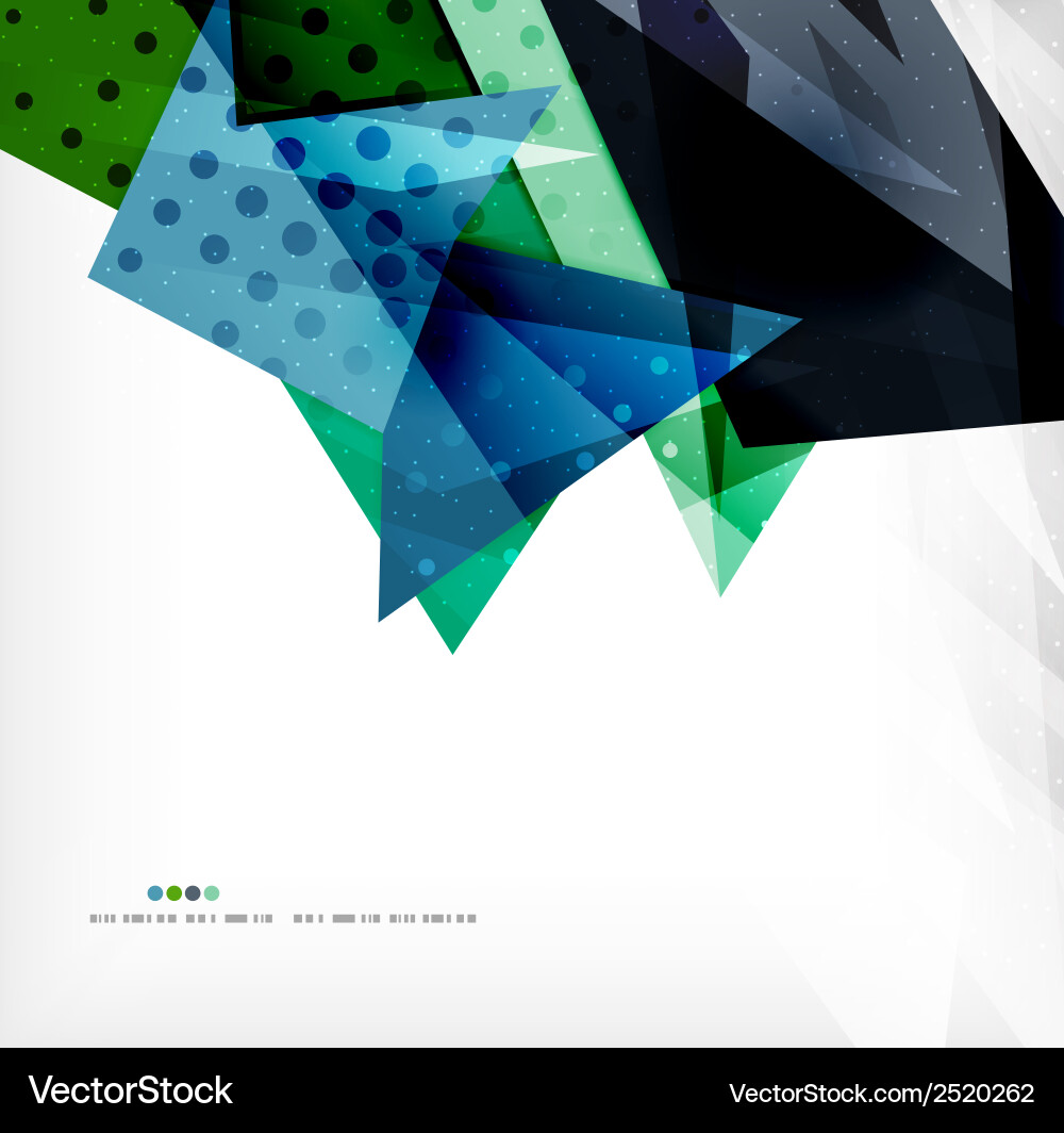 Abstract sharp angles background vector image