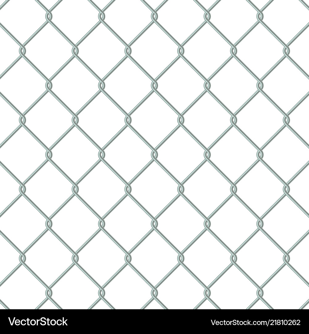 Metal Chain Link Fence – Royalty-Free Vector | VectorStock, image size:1000x1080