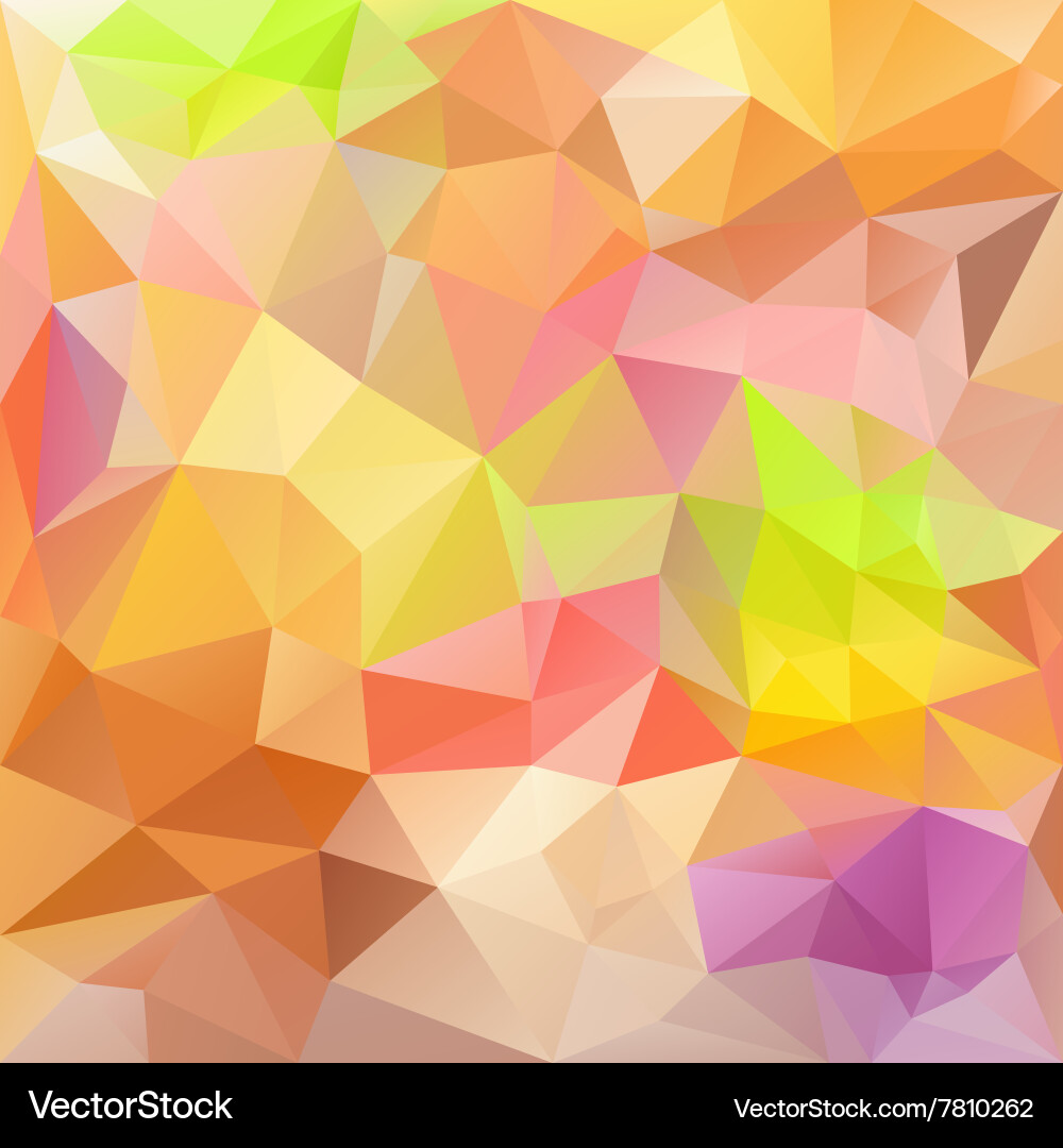 Pastel colors abstract polygon triangular pattern Vector Image