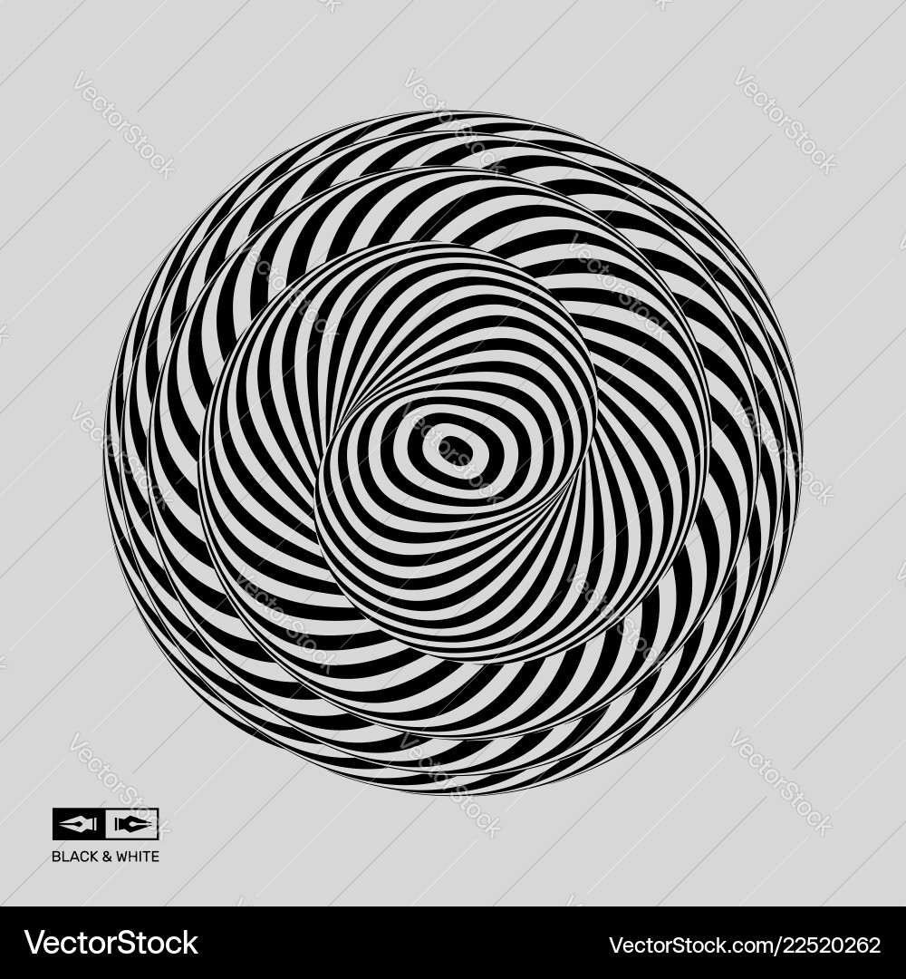 Pattern with optical abstract background 3d Pattern with optical abstract background 3d vector image