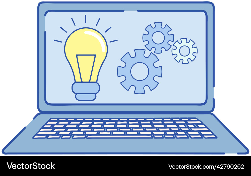 Program for working with maintenance searching Vector Image