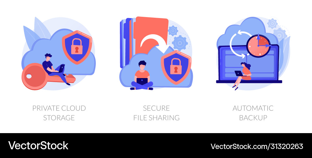 Web hosting platform concept metaphors Web hosting platform concept metaphors vector image