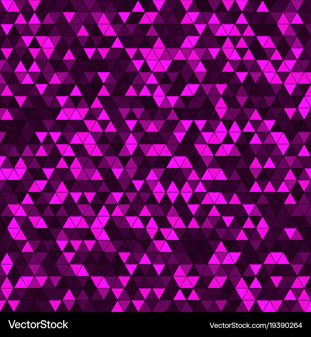 Abstract background with multicolored triangles vector image
