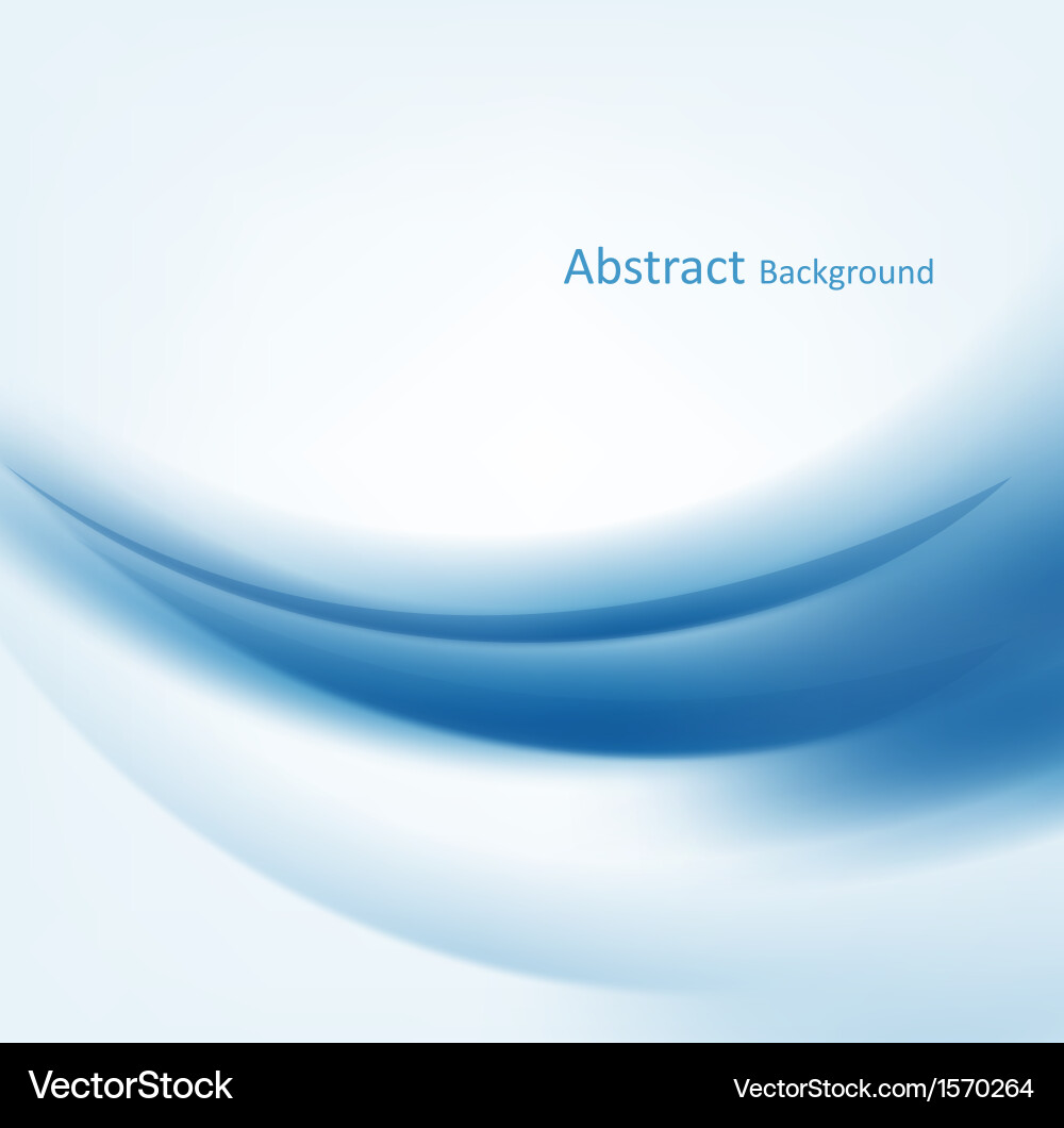 Abstract Wave Background vector image