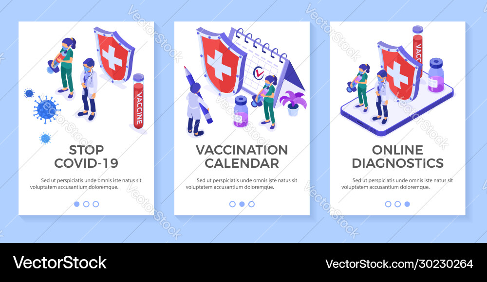 Covid19-19 coronavirus stop 2019-ncov banners Covid19-19 coronavirus stop 2019-ncov banners vector image